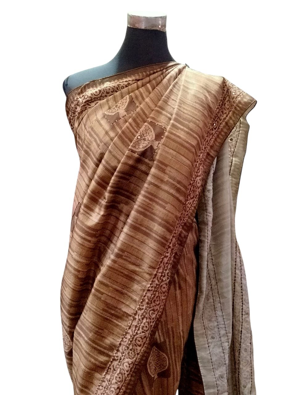 Silk saree with blouse