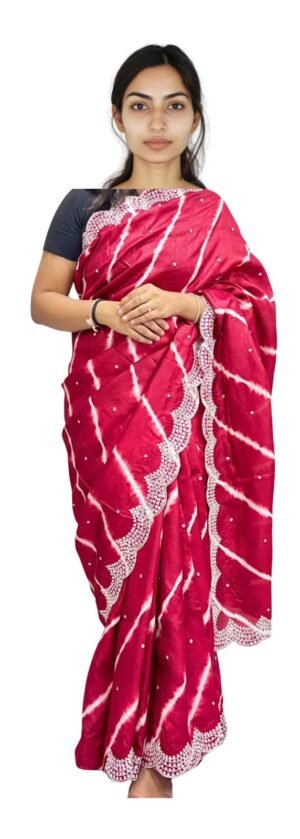 Silk saree with blouse