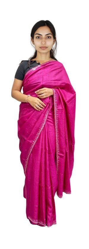 Silk saree with blouse