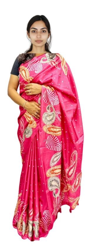 Silk saree with blouse
